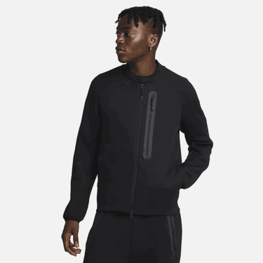 Bomber bunda Nike Sportswear Tech Fleece Čierna | FB8008-010, 0