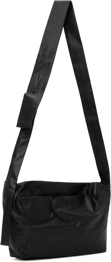 Taška cez rameno Yohji Yamamoto Yohji Yamamoto Puff Leather Shoulder Bag Čierna | DA-I77-791, 1