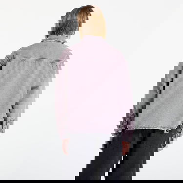 Košeľa Carhartt WIP Georgia Cropped Garment Dyed Shirt Jac Fialová | I035823.2W6GD, 2