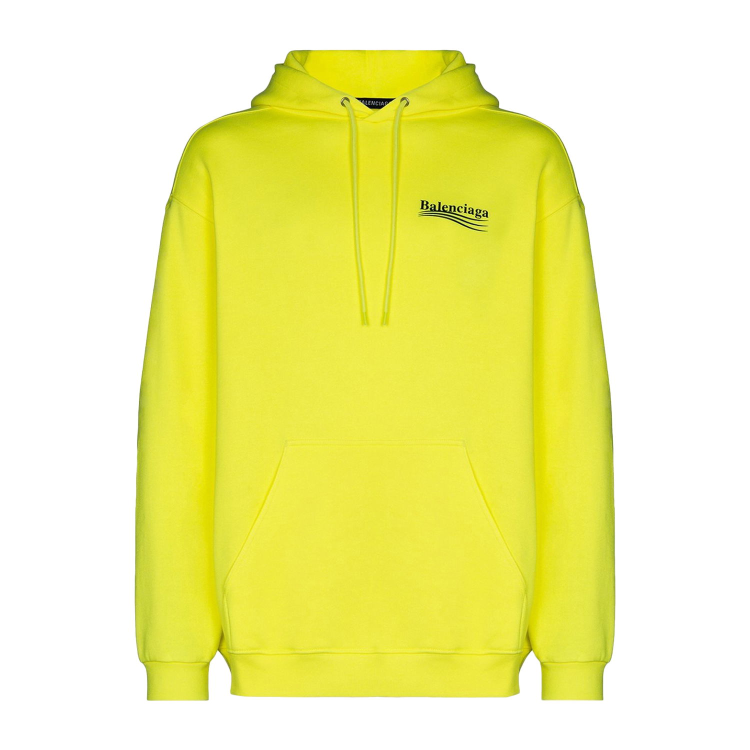 Mikina Balenciaga Campaign Logo Hoodie Zelené | 600583TJVD4, 0