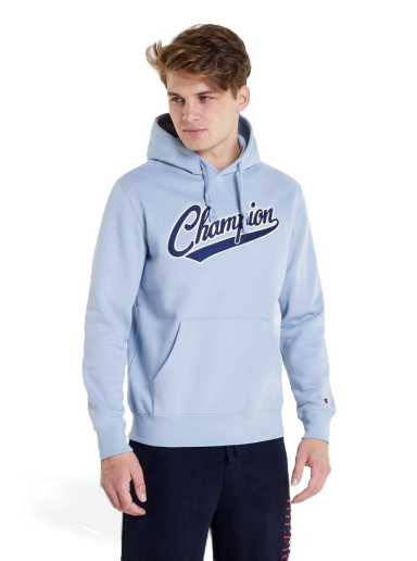 Mikina Champion Hooded Sweatshirt Modrá | 217886 CHA BS096