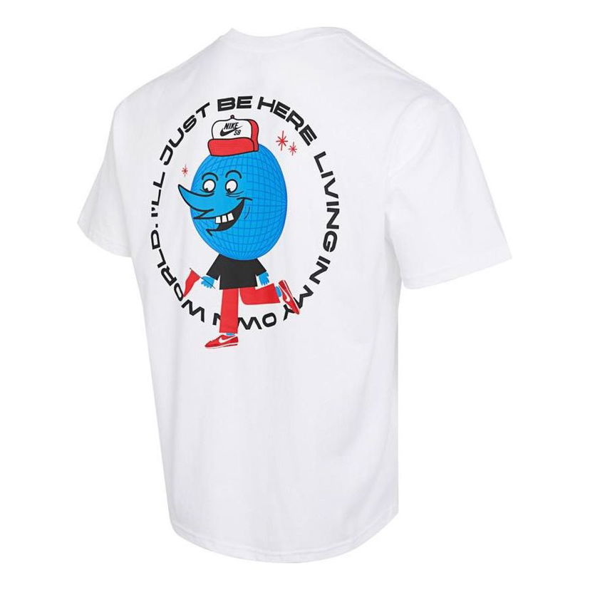 Tričko Nike SB Skate Graphic T-Shirt Biela | FB8137-100