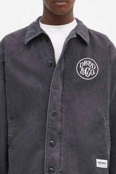 Bunda Neighborhood NEIGHBORHOOD Embroidered Cotton Jacket Čierna | 242AQNH.JKM02, 3