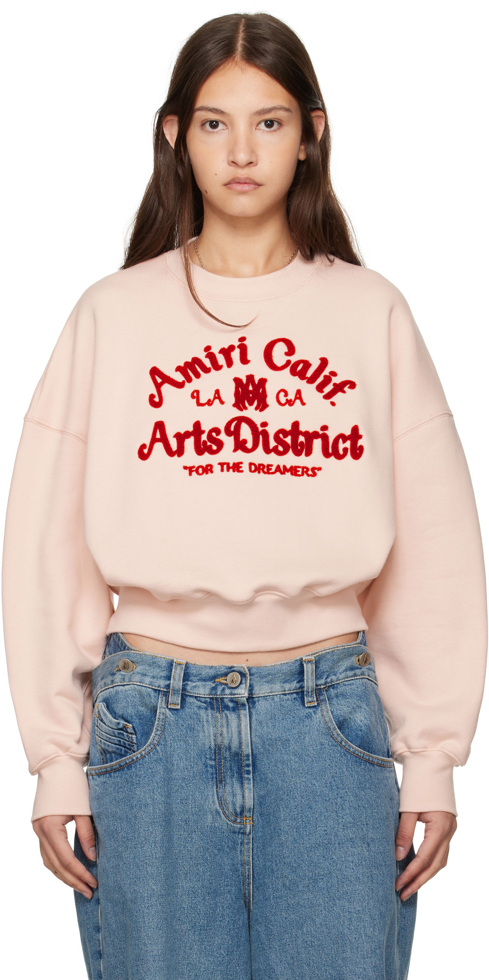 'Arts District' Cropped Sweatshirt