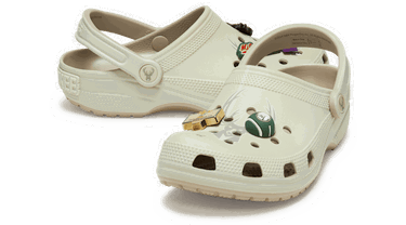 Tenisky a topánky Crocs NBA Bucks Elevated Classic Clogs Béžová | 210252-90H, 1