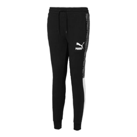 Tepláky Puma T7 AOP TR Track Pants Čierna | 595964-61