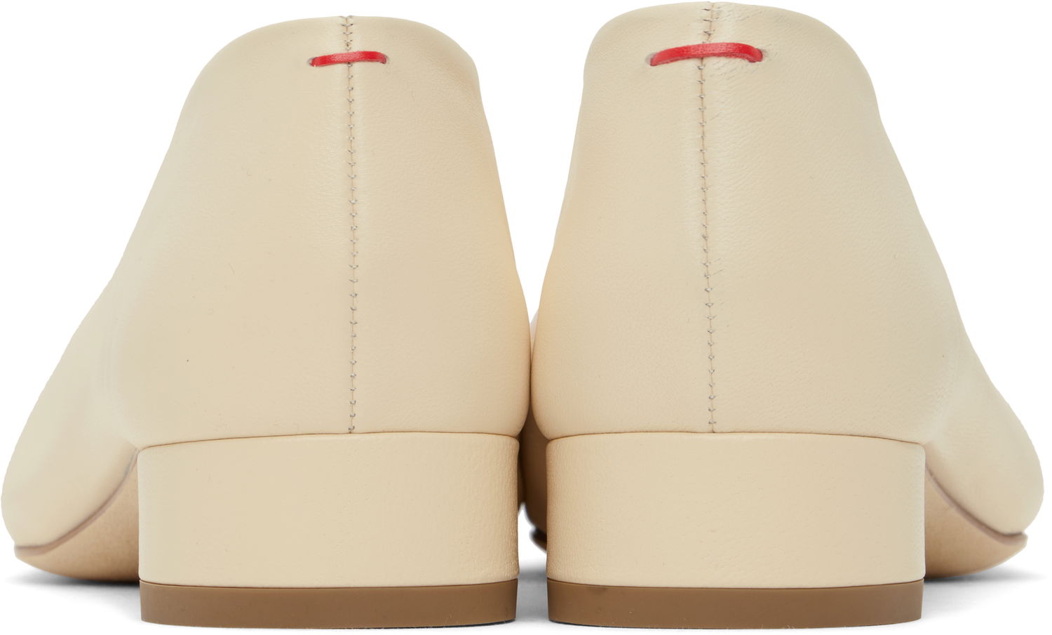 Oblečenie Aeyde Aeyde Delia Leather Ballerina Flats Béžová | A11-PU-GELR25CH-0221-100-007, 1