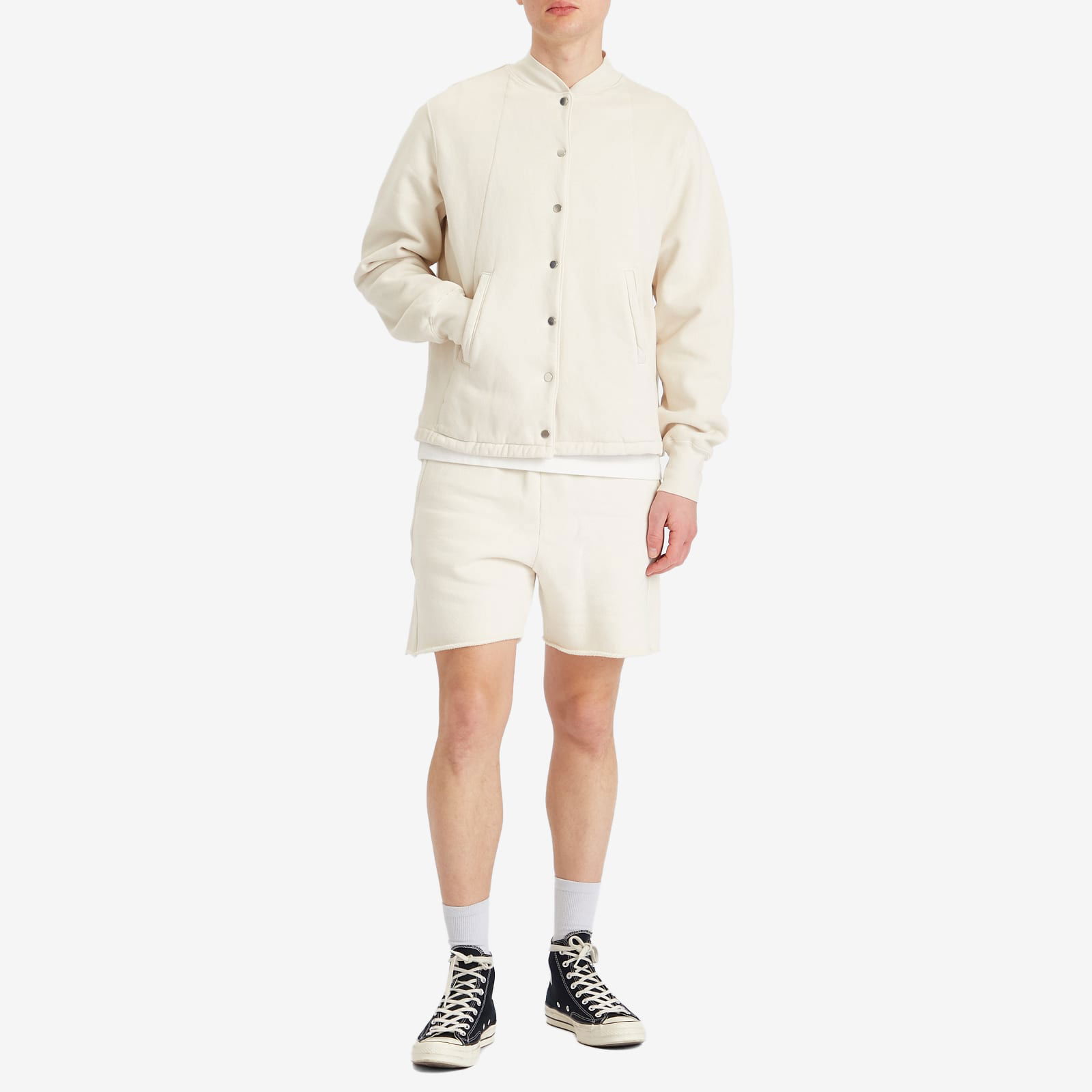 Les Tien Vintage Heavyweight Yacht Shorts, Size Small