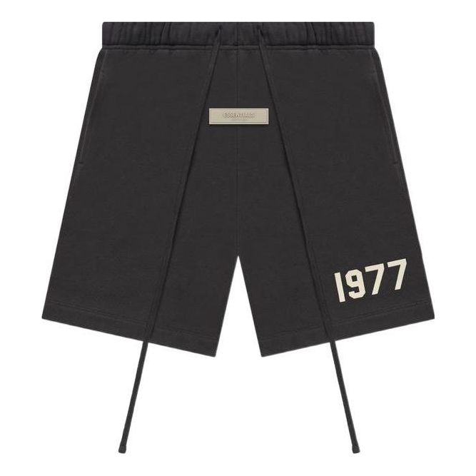Šortky Fear of God Essentials '1977' Fleece Shorts Čierna | FOG-SS22-124, 0