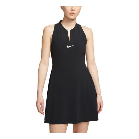Šaty Nike Dri-FIT Advantage Tennis Dress Čierna | DX1428-010, 0