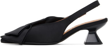 Tenisky a topánky GANNI GANNI Bow Kitten Heel Pumps Čierna | S2848, 2