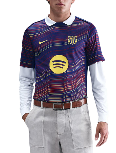 Tričko Nike FCB DF ACDPR SS Top Fialová | hj7142-456, 0