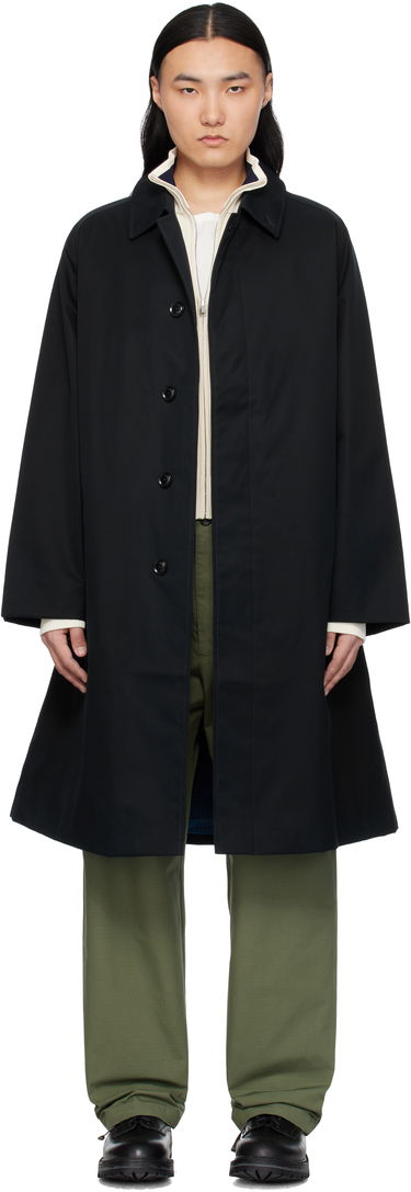 Trenčkot NANAMICA nanamica 2L GORE-TEX Balmacaan Coat Čierna | S25SB032U, 0