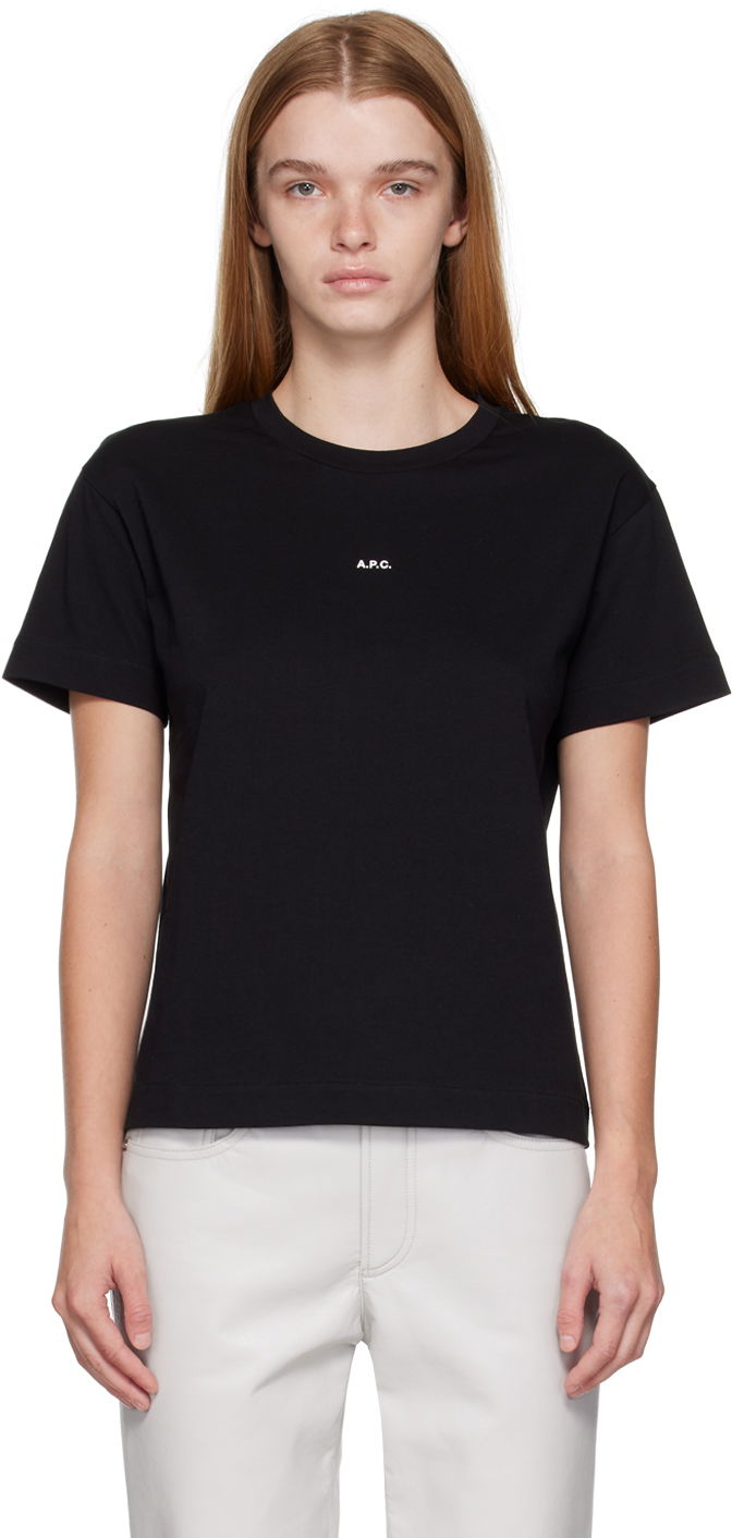 Tričko A.P.C. Black Jade Čierna | COEIO-F26937, 0