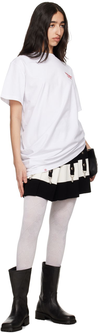 Tričko Charles Jeffrey Loverboy Charles Jeffrey Loverboy Topsy Turvy T-Shirt Biela | 54101302, 3