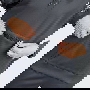 Mikina adidas Performance Future Icons Allover Print Hoodie Šedá | IB6126, 5