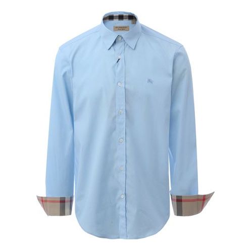 Košeľa Burberry Classic Long Sleeve Shirt Modrá | 39911601