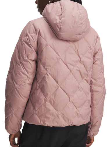 Prešívaná bunda Under Armour Legend Down Hooded Quilted Jacket Ružová | 6008818-673, 1