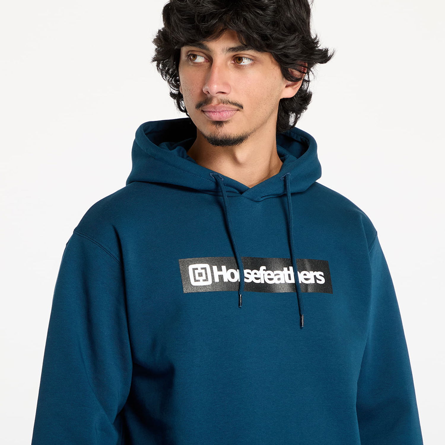 Tričko Horsefeathers Drown Sweatshirt Pond M Navy | SM1325F, 1