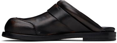 Kabáty Acne Studios Acne Studios Leather Buckle Mules Hnedá | AD0799-, 2