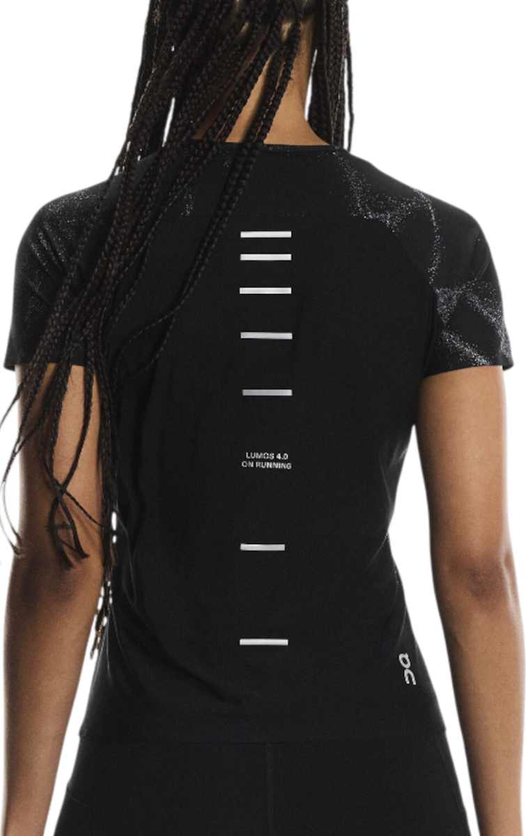 Tričko On Running Reflective Pattern Performance T-Shirt Lumos Čierna | 1wf30270553, 1