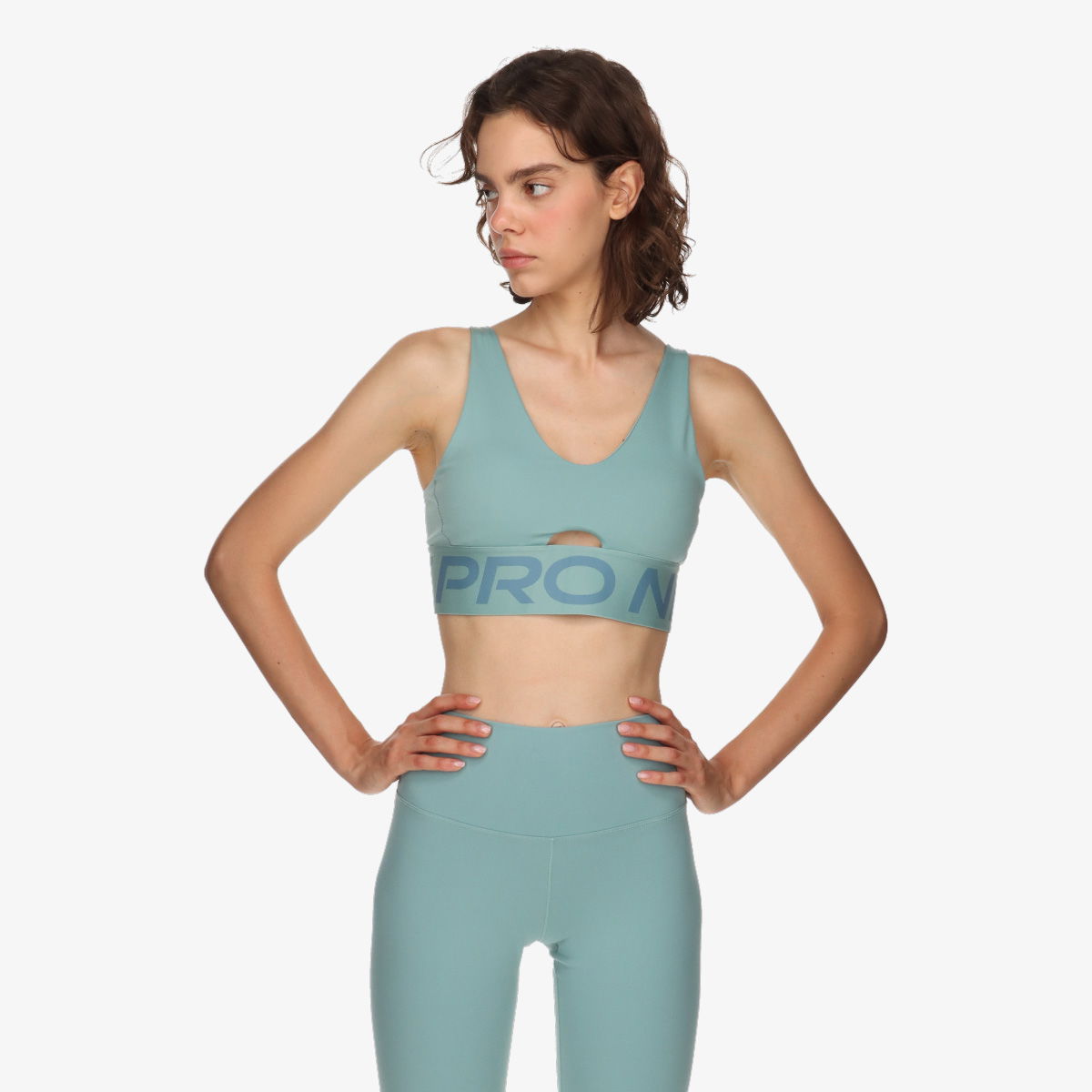 Podprsenka Nike Indy Plunge Bold Sports Bra Zelené | HF7324-017, 1