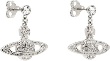 Náušnice Vivienne Westwood Mini Bas Relief Drop Earrings Metalická | 62020025-02P116-CN, 1