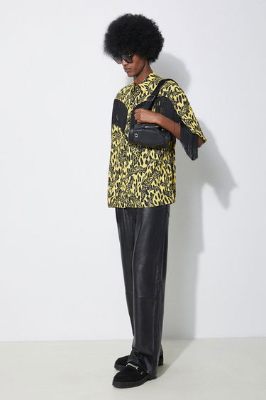 Košeľa Fiorucci Fiorucci Banimalier Print Fringed Shirt Žltá | M01FPTSH054VI01YW02, 1