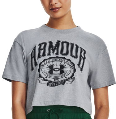 Crop Top Under Armour Collegiate Crop Top Šedá | 1379402-035, 0