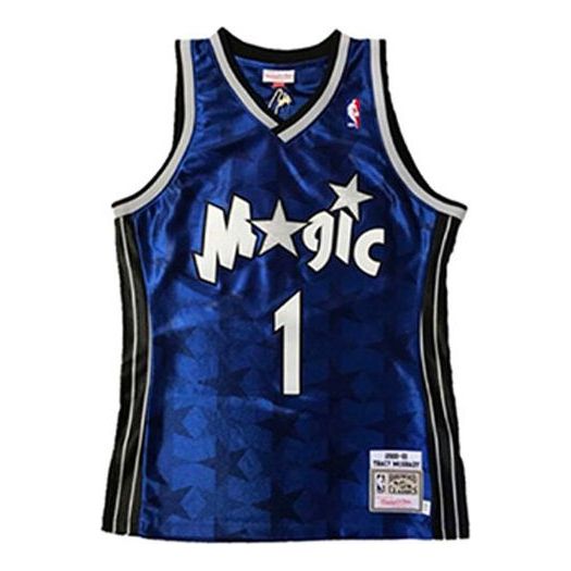 Dres Mitchell & Ness Mitchell & Ness Magic Basketball Jersey Modrá | AJY4AC18072-OMAROYA00TMC