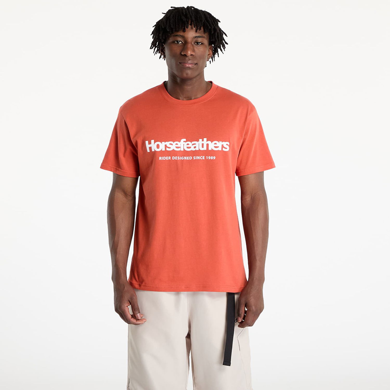 Tričko Horsefeathers Horsefeathers Quarter T-Shirt Oranžová | SM1379B, 0