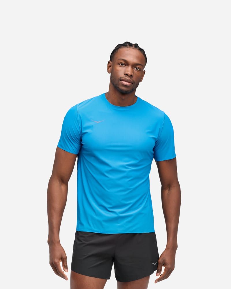 Tričko Hoka One One Airolite Run Top Modrá | 1151071-HKB, 0