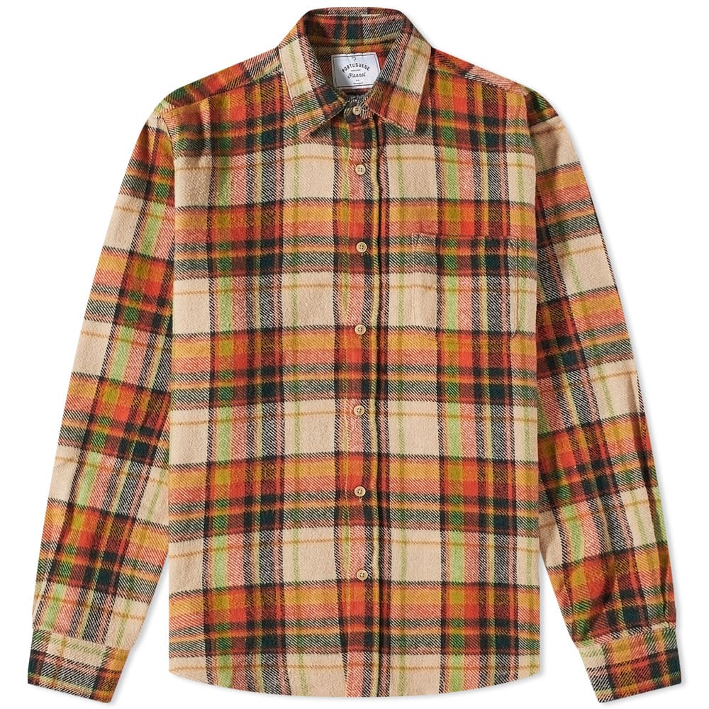 Bunda Portuguese Flannel Plug Check Overshirt Rôznofarebný | PF-PLUGSHRT-GOB, 0