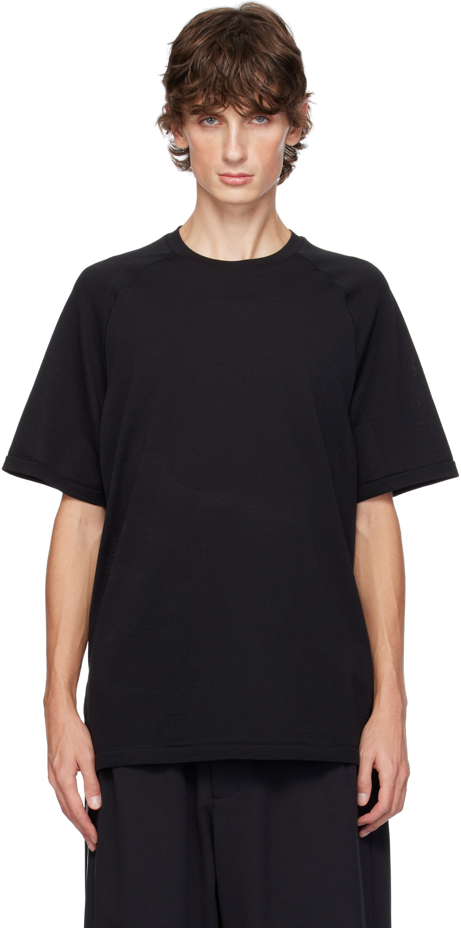 Tričko Y-3 Run T-shirt Čierna | IW9993, 0