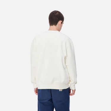 Mikina Carhartt WIP Pocket Sweatshirt Biela | I033932_9, 1