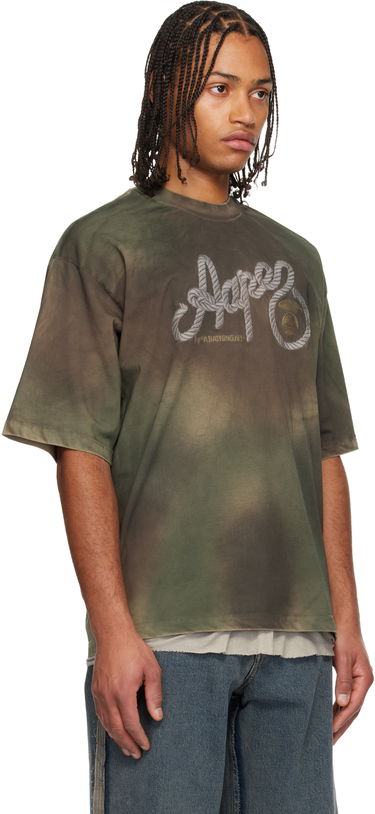 Tričko AAPE by A Bathing Ape Moonface Logo Graffiti Print T-shirt Rôznofarebný | AAPTEM1673XAOGRZ, 1