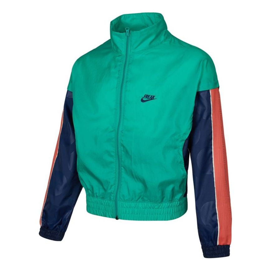 Vetrovka Nike Giannis Lightweight Colorblock Jacket Zelené | DA5670-372, 0