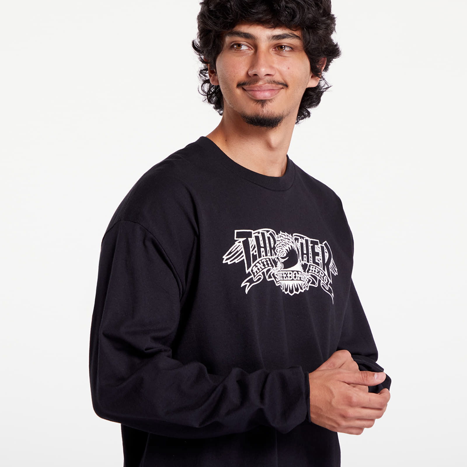 Mag Banner Long Sleeve Black