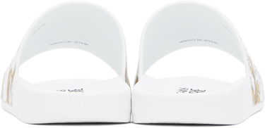 Doplnky Versace Versace Jeans Couture Outline Barocco Pool Slides Biela | E78VA3SQ3_EZS365, 1