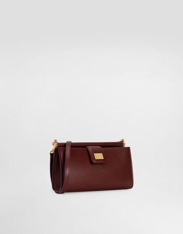 Kabelka Dolce & Gabbana Dolce & Gabbana Plongé Calfskin Phone Bag Vínová | BI3367A9S2580346, 1