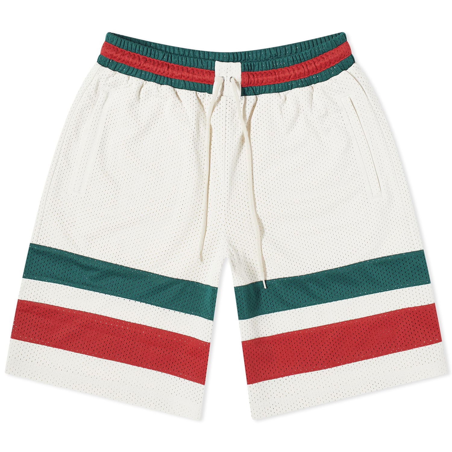 Šortky Gucci Mesh Fabric Shorts Ivory Biela | 737407-XJFFK-9325, 0