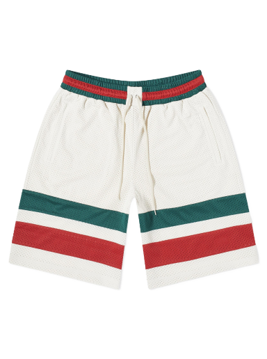 Šortky Gucci Mesh Fabric Shorts Ivory Biela | 737407-XJFFK-9325