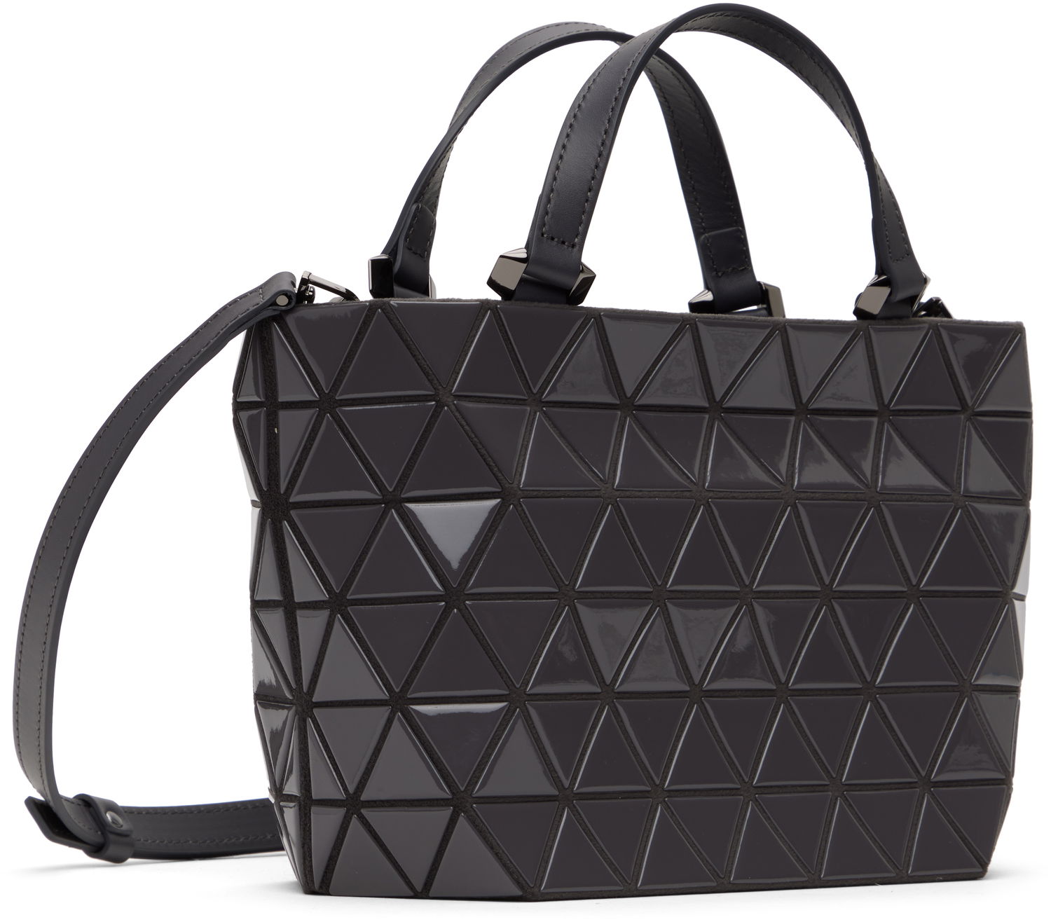 Tote bag BAO BAO ISSEY MIYAKE BAO BAO ISSEY MIYAKE Crystal Gloss Tote Bag Šedá | BB56AG303, 1