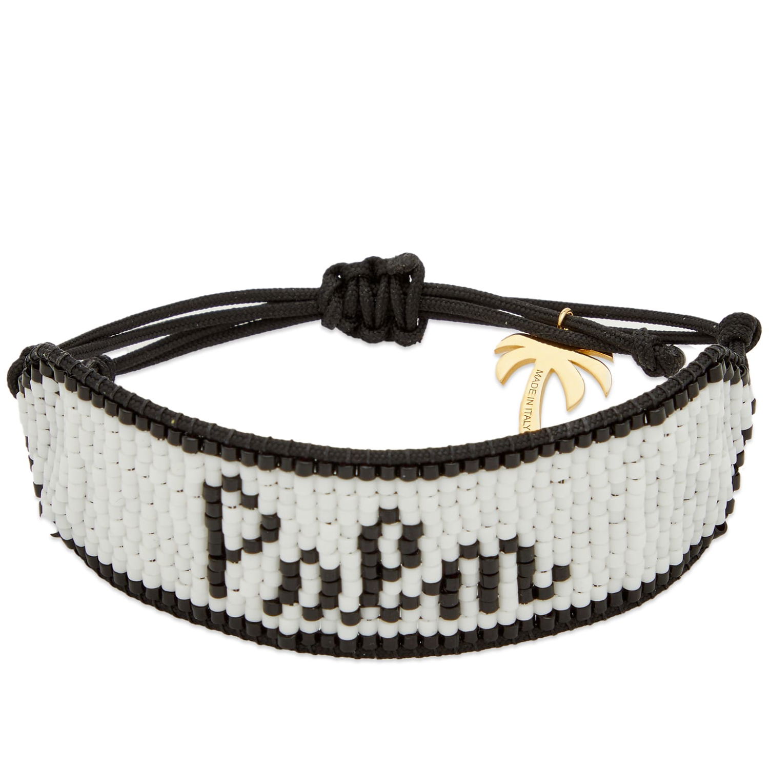 Náramok Palm Angels Palm Beads Bracelet Čierna | PWOA019S23MAT0040110, 0