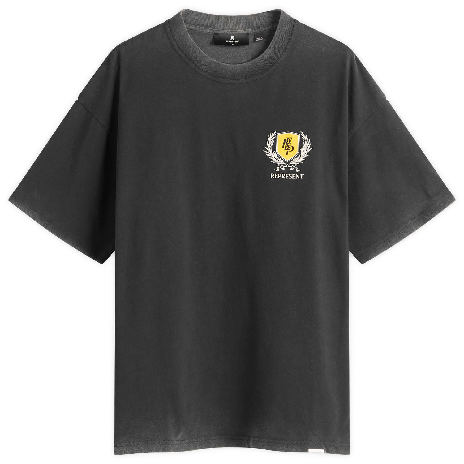 Tričko Represent Clo Represent Crest T-Shirt Čierna | MLM41069-06, 0