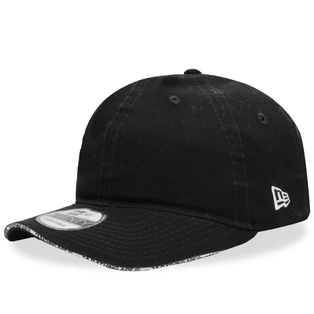 Šiltovka BAPE A Bathing Ape x New Era 9Twenty Cap Čierna | 001CPI201908C-BLK, 0