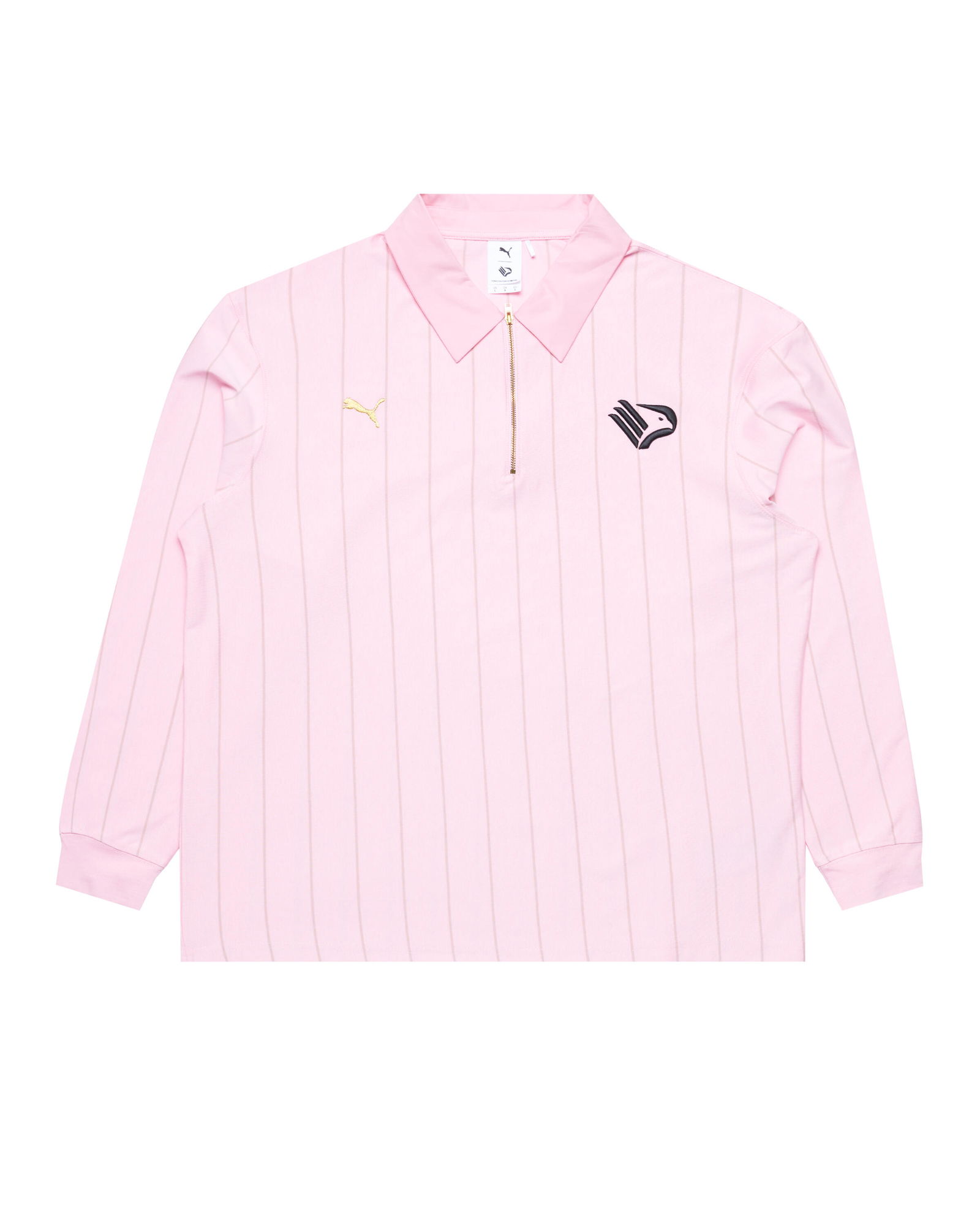 Striped Longsleeve Polo