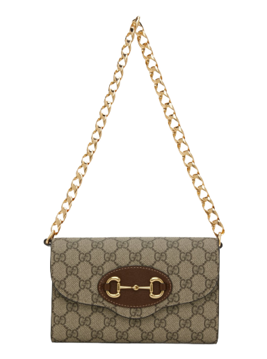 Taška cez rameno Gucci Mini Horsebit 1955 Bag Hnedá | 724713 HUHHX