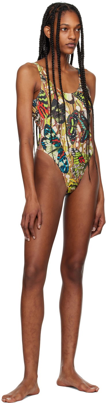 Gaultier 'The Butterfly' One Piece Swimsuit