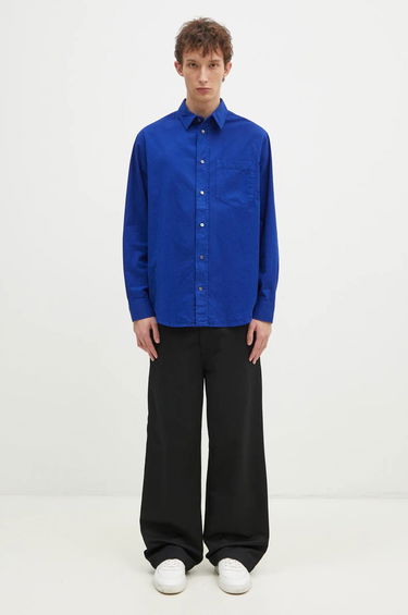 Košeľa WOOD WOOD Wood Wood Nico Relaxed Fit Shirt Modrá | 12435300.1189, 3